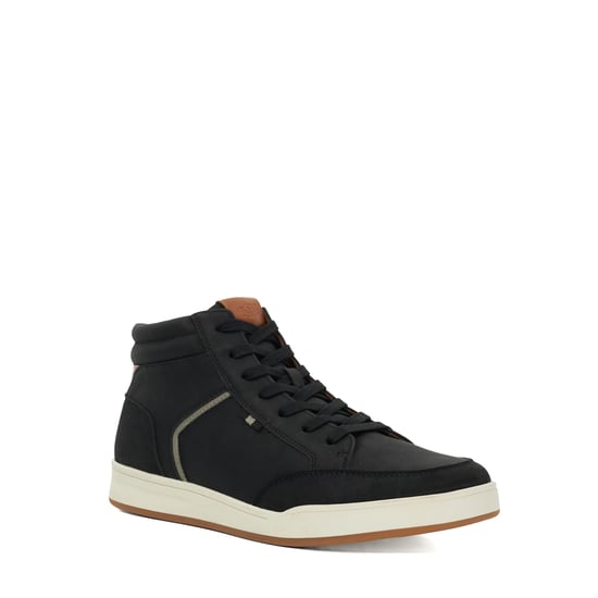 Dune Mens Streets - Canvas High Top Trainers