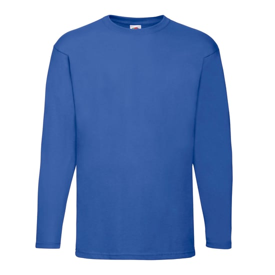 Fruit of the Loom - "Valueweight" T-Shirt für Herren/Damen Unisex Langärmlig (Königsblau) - Image 1