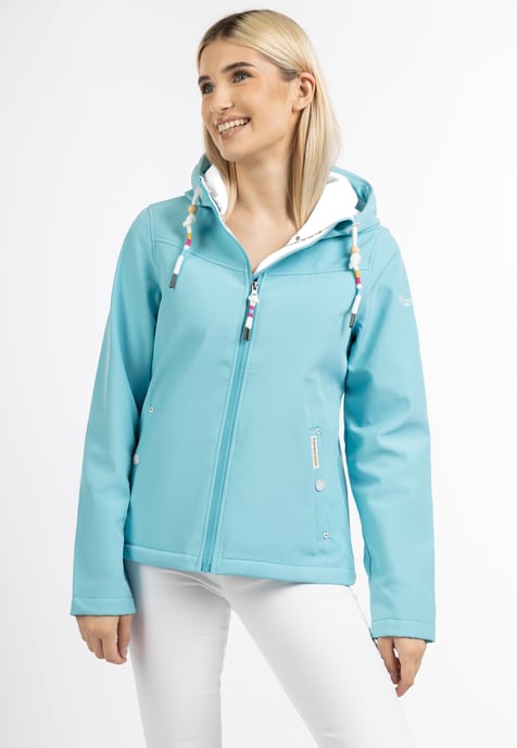Schmuddelwedda Softshelljacke Damen DUNKELAQUA-280 - Image 3