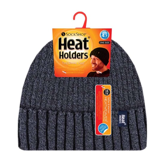 Herren 3,6 tog Fleece gefüttert Thermal Turn Over Manschette Winter Beanie Hut - Image 2