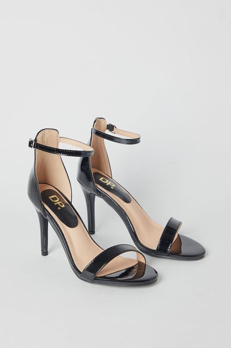 Wide Fit Tyla High Stiletto Barely There Heeled Sandals - Image 3