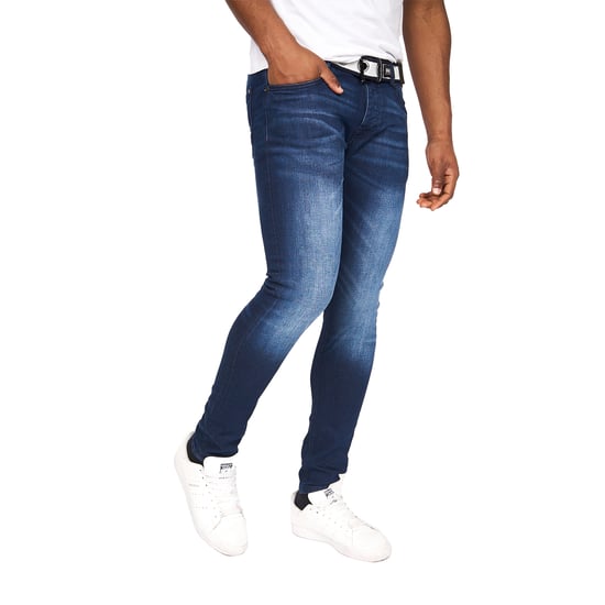 Crosshatch - "Barbeck" Jeans für Herren (Dunkle Waschung) - Image 3