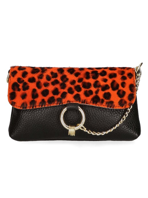 Gave Lux Clutch bag women CHEETAH ORANGE