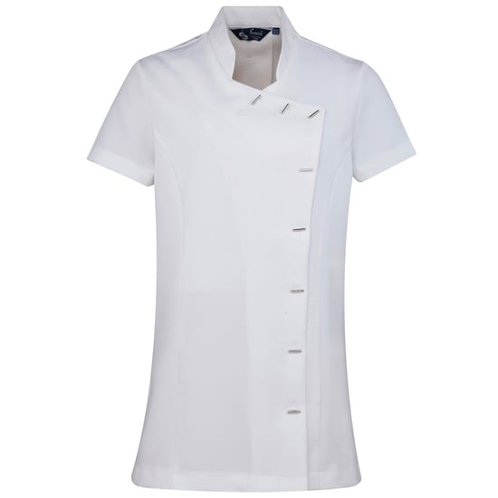 Premier - "Orchid" Tunika für Damen kurzärmlig (Weiß) - Image 1