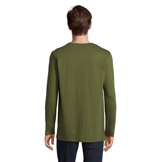 SOLS - "Imperial" T-Shirt für Herren Langärmlig (Dunkel-Khaki) - Image 2