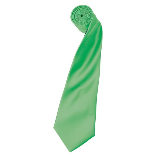 Premier - "Colours" Krawatte für Herren/Damen Unisex (Apfelgrün) - Image 1
