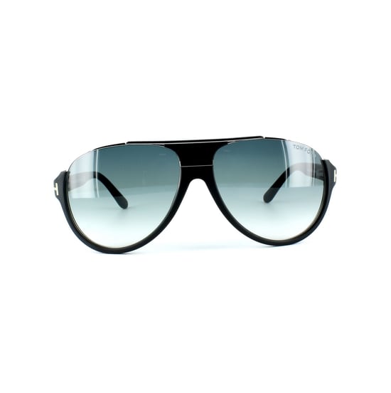 Tom Ford Sonnenbrille 0334 Dimitry 02W Matt Schwarz Blau Grau Gradient - Image 1
