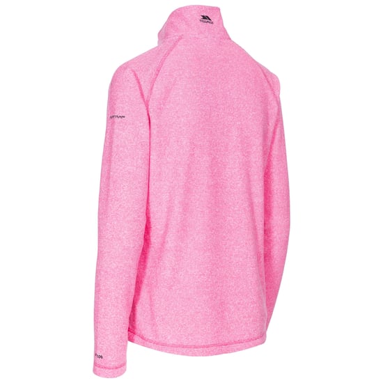 Trespass Damen Fleece-Top Meadows mit Reißverschluss bis zur Brust (Pink) - Image 2