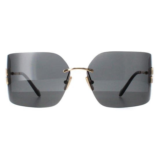 Miu Miu Rimless Womens Gold Dark Grey MU54YS