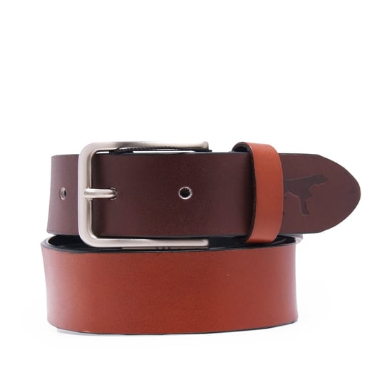 Leather Belt Bicolor for Men Castellanisimos
