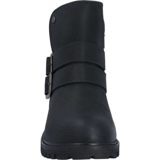Hunter Ness Leder Damen Schwarz Stiefel - Image 3