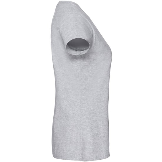 Fruit Of The Loom Damen/Herren Ringspun Premium T-Shirt (Taupe Grau) - Image 3