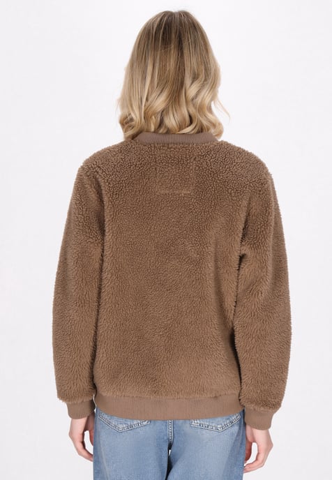 Schmuddelwedda Blouson Damen Dunkelbraun - Image 5