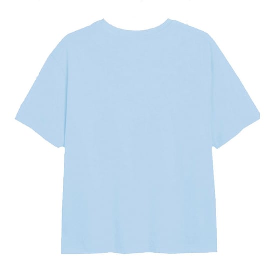 Peppa Pig Girls Rainbow slide T-Shirt (Light Blue)