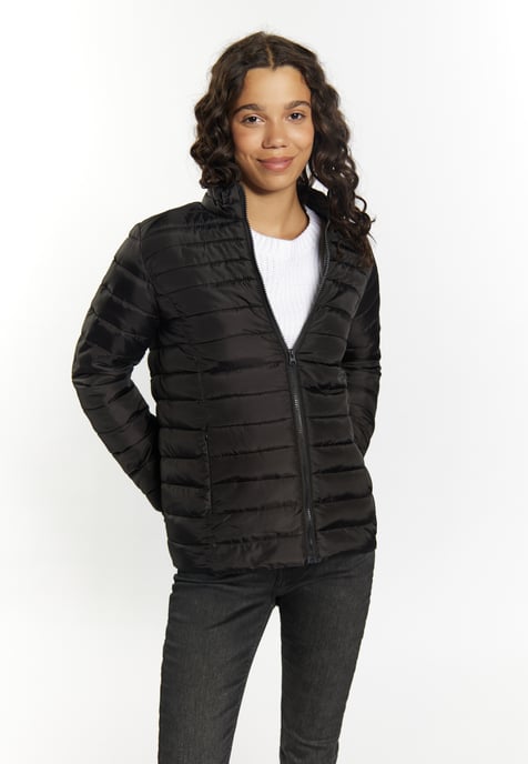 Mymo Leicht wattierte Jacke Damen schwarz - Image 3