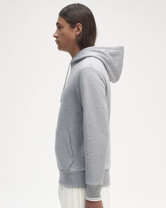 Fred Perry Herren Kapuzen-Sweatshirt mit Kontrastbesatz - Image 5