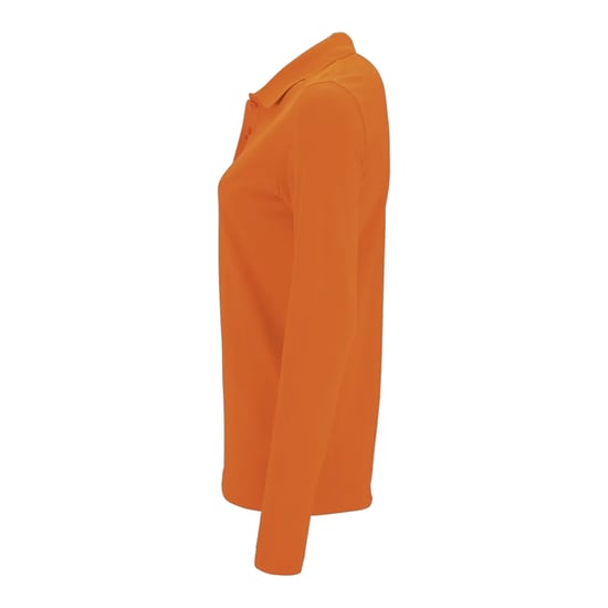 SOLS - "Perfect" Poloshirt für Damen Langärmlig (Orange) - Image 3
