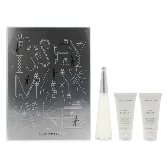 Issey Miyake L'Eau d'Issey Eau de Toilette 50ml Shower Cream 50ml & Body Lotion