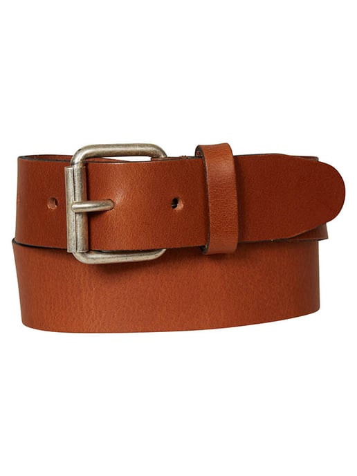 Petrol Industries - Leather belt Men - Cognac