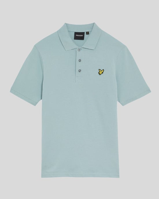 Lyle & Scott Poloshirt, einfarbig, Blau - Image 5