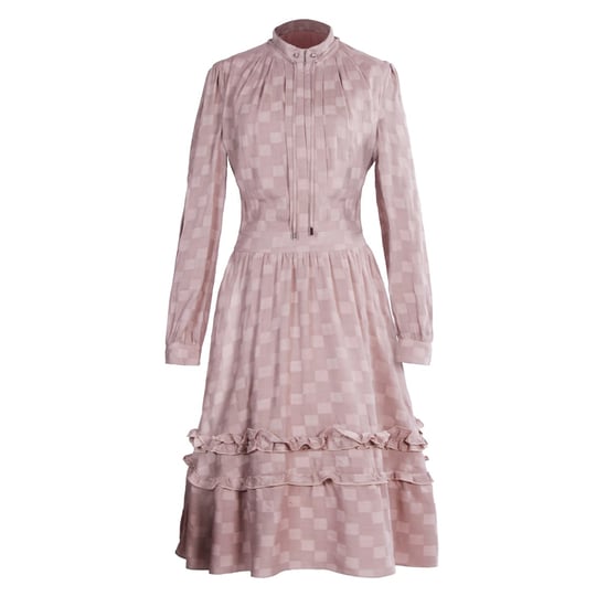 Fit and Flare Blouse Dress