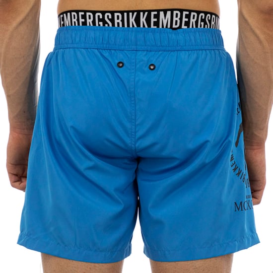 Bikkembergs Homme Maillots de bain Neoclassical Pupino Bleu clair - Image 5
