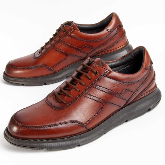 Purapiel Oxford-Sko Confore4 Brun