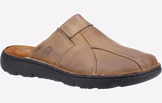 Hush Puppies Carson Mule Leder Sandale Herren - Image 2