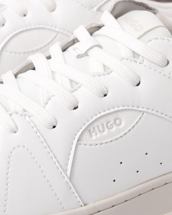 Hugo Hadrian Tennis Herren Weiße Turnschuhe - Image 4