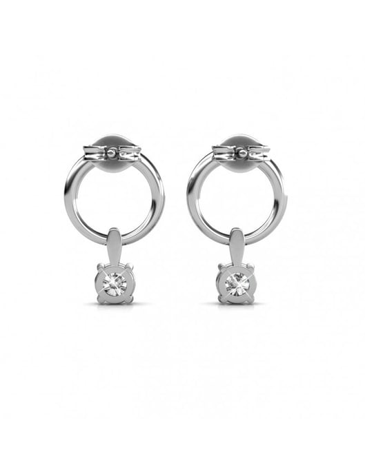 Octavia Ohrringe - Silber und Kristall - Image 6