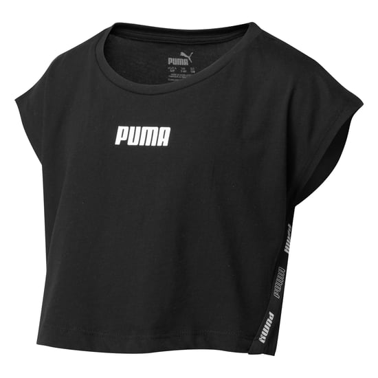 PUMA Kids Girls Tape T-Shirt Tee Top Youth