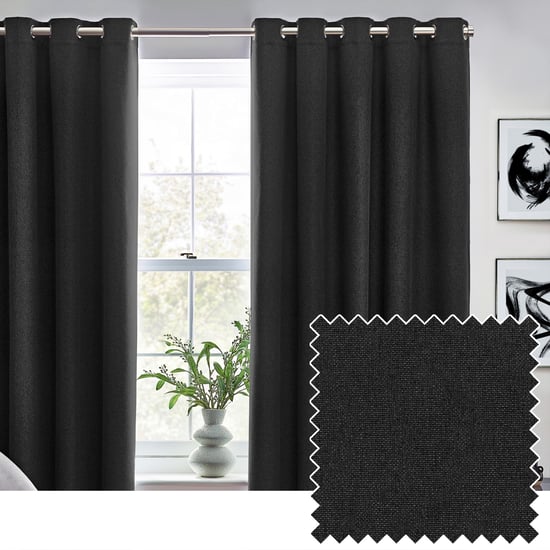 furn. Dawn Verdunkelung Ösenvorhänge - Image 1