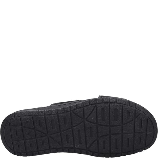 Hush Puppies Herren Nil Crossover Leder Sandalen (Schwarz) - Image 4