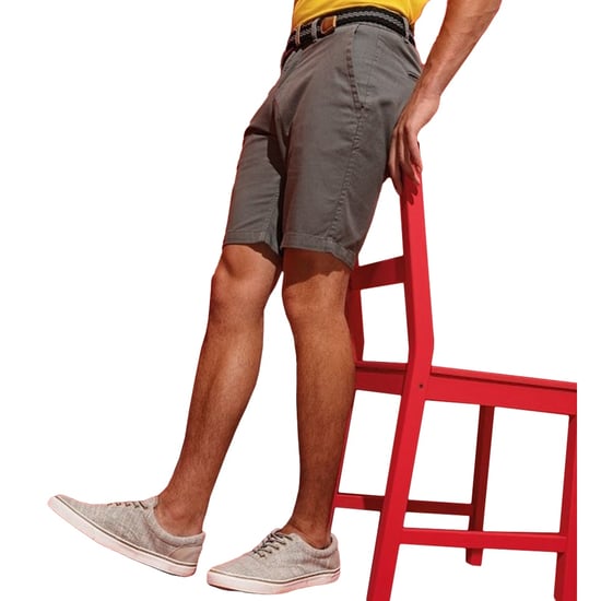 Asquith & Fox Herren Casual Chino Shorts (Schiefer) - Image 2
