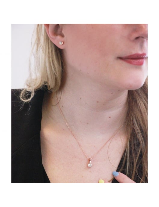 Geburtsstein-Set - Rose Gold und Kristall - Image 2