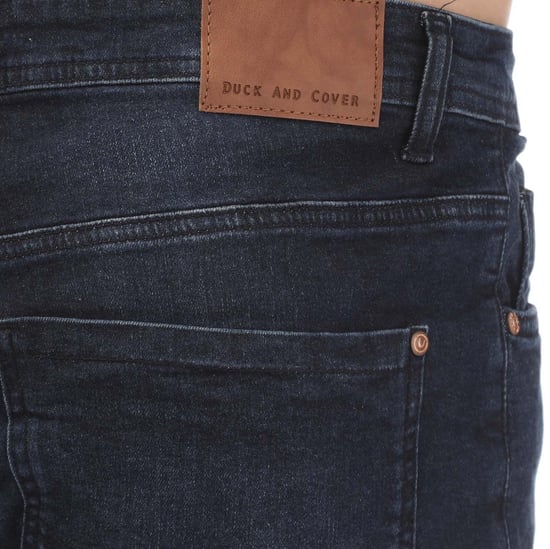 Men's Duck and Cover Zeki Denim Shorts in Blue