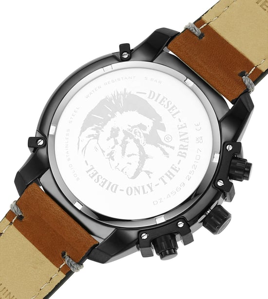 Diesel Griffed Herrenbraun Uhr DZ4569 - Image 3