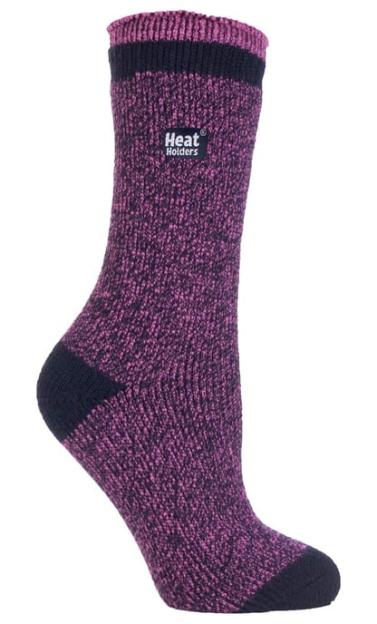 Heat Holders - Gemusterte warme Damen-Winter-Thermosocken 4-8 UK - Image 1
