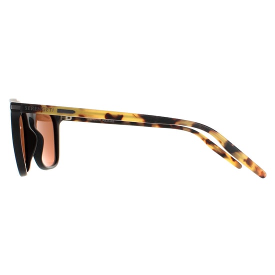 Serengeti Round Unisex Matte Black with Matte Mossy Oak Mineral Polarized Drivers Delio