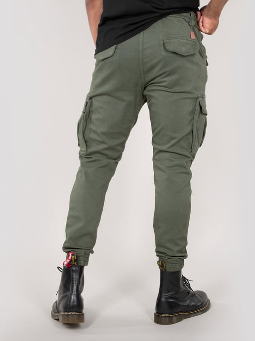 Herren Alpha Industries Airman Cargo-Hose in Grün - Image 2