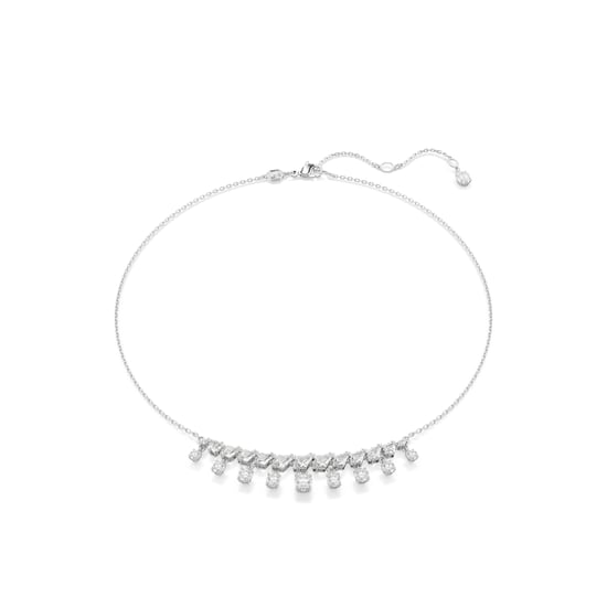 Swarovski 'Idyllia' Frauenhalskette aus Metall - Silber 5692637 - Image 1