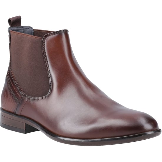 Pod Frank Leder/Textil Herrenstiefel Cognac - Image 1