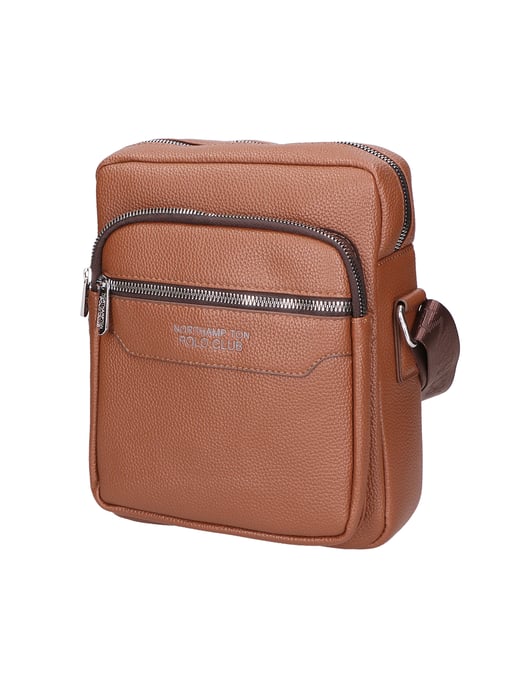 Northampton Polo Club Schultertasche Männer LIGHT BROWN - Image 2