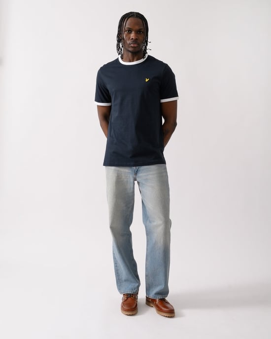 Lyle & Scott Herren Ringer T-Shirt - Image 3