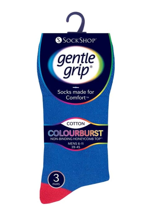 Sanfte Griffigkeit - 6 Paare Männer Sanfte Griffigkeit Nicht-Elastische Socken - MGG560 - Image 2