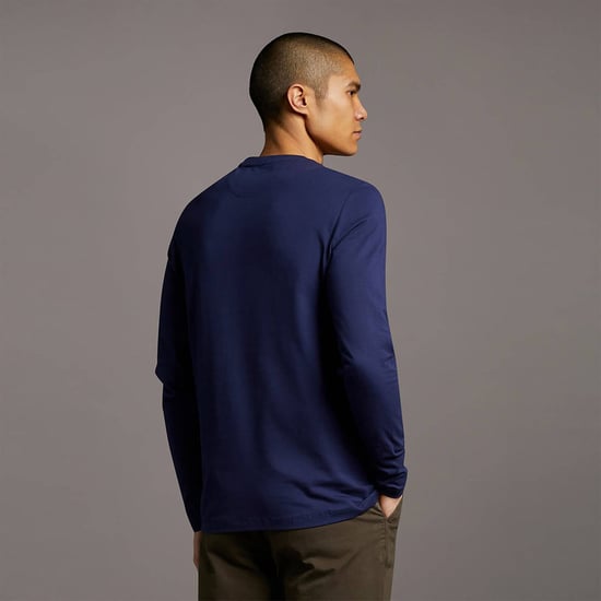 Lyle & Scott Herren Langarm-T-Shirt aus Baumwolle mit normaler Passform - Image 2