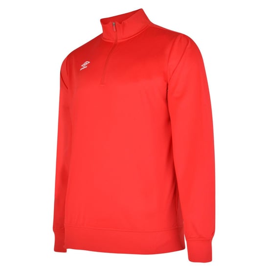 Umbro Herren Club Essential Half Zip Sweatshirt (Zinnoberrot) - Image 1
