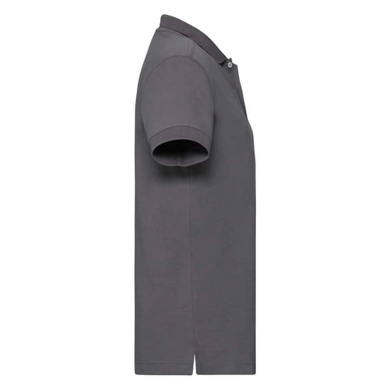 Russell - Poloshirt Stretch für Herren (Grau) - Image 3