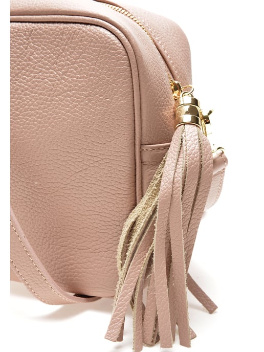 Carla Ferreri SS22 CF 1773T Rose Cuir de vachette Sac - Image 3