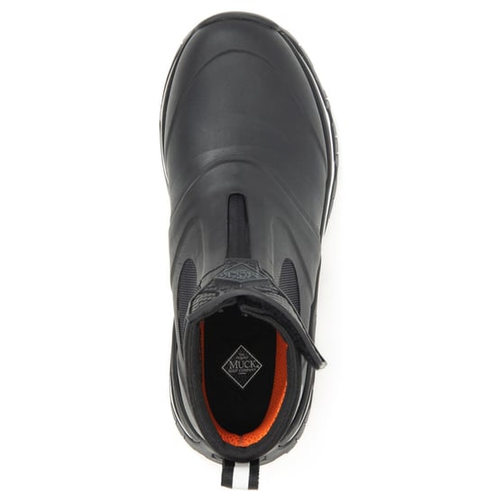 Muck Boots Apex Mid Zip Gummistiefel Schwarz/Weiß - Image 4